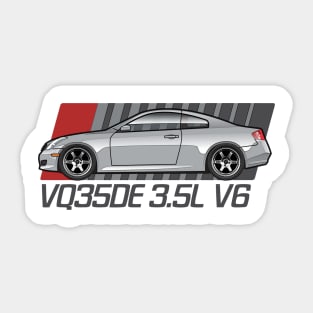 silver Gray Sticker